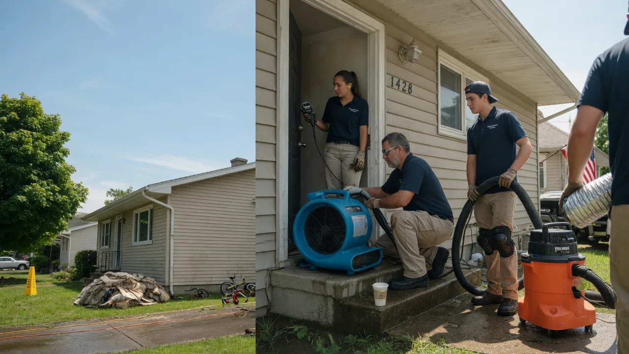 Water Damage Restoration in Hillsdale, IL near me